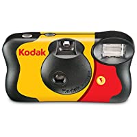 Kodak FunSaver Camera Compact Film Camera 35 mm Negro- Rojo- Amarillo - Cámara (Compact Film Camera- 35 mm- 400- 800…